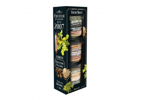 Comptoir De Mathilde Coffret 3 Tartinables Truffe 3 X 90g Les