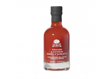 A L Olivier Vinaigre Pulpe De Poivrons Piment D Espelette 200 Ml