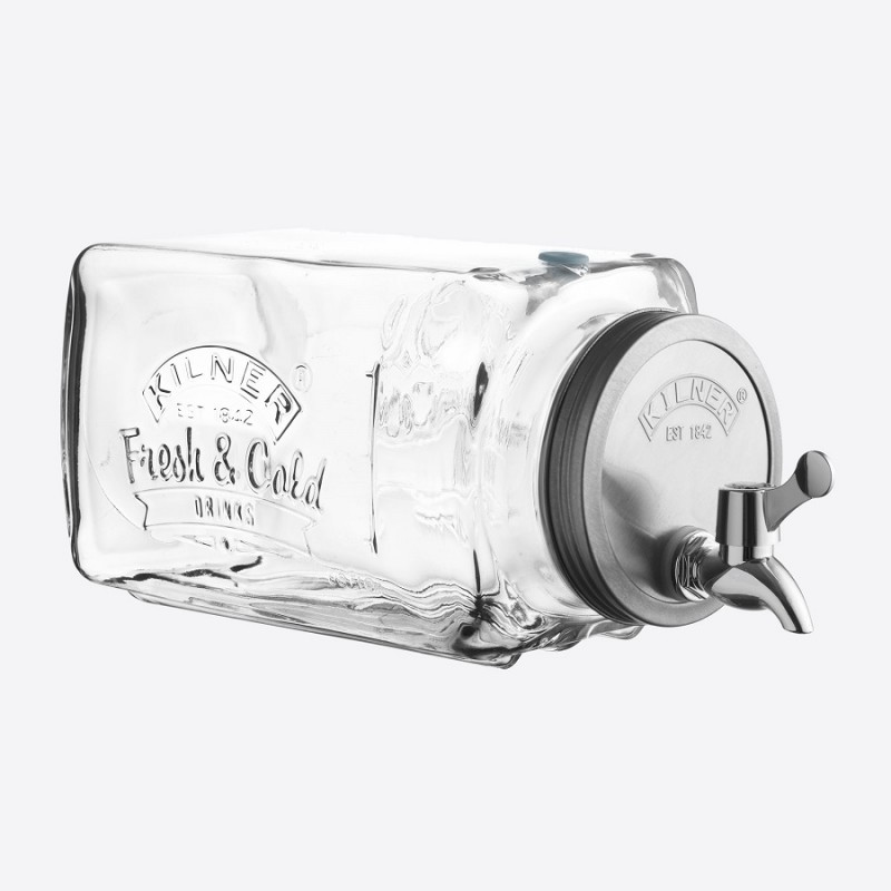 Kilner Distributeur De Boisson Frigo 3 Litres Les