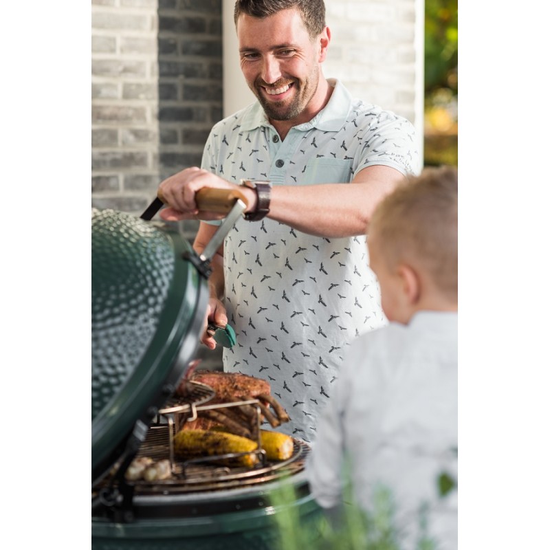 Big Green Egg - EGGspander Kit d'Extension Accessoires pour Barbecue Large  5 pcs - Les Secrets du Chef