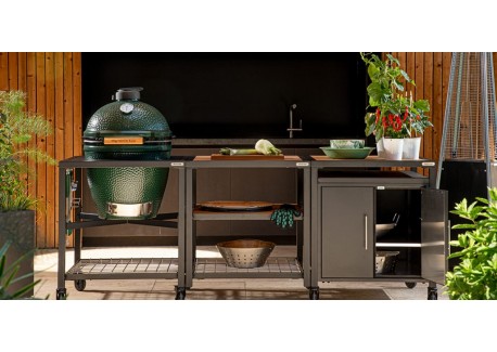 Big Green Egg - Modular Egg Expansion Cabinet - Les Secrets Du Chef