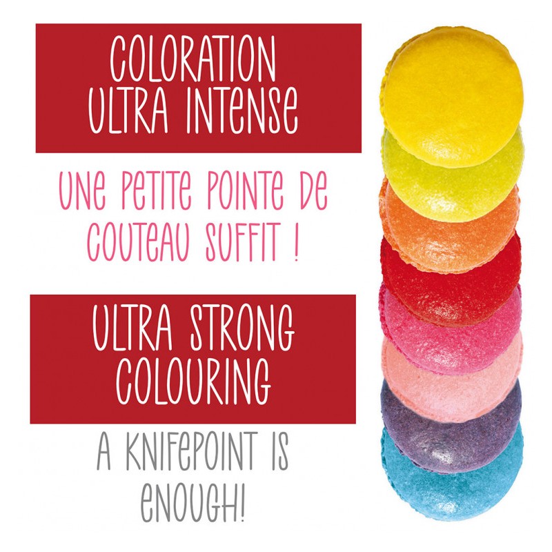 Kit de coloration alimentaire en poudre par CK Products : :  Épicerie et Cuisine gastronomique