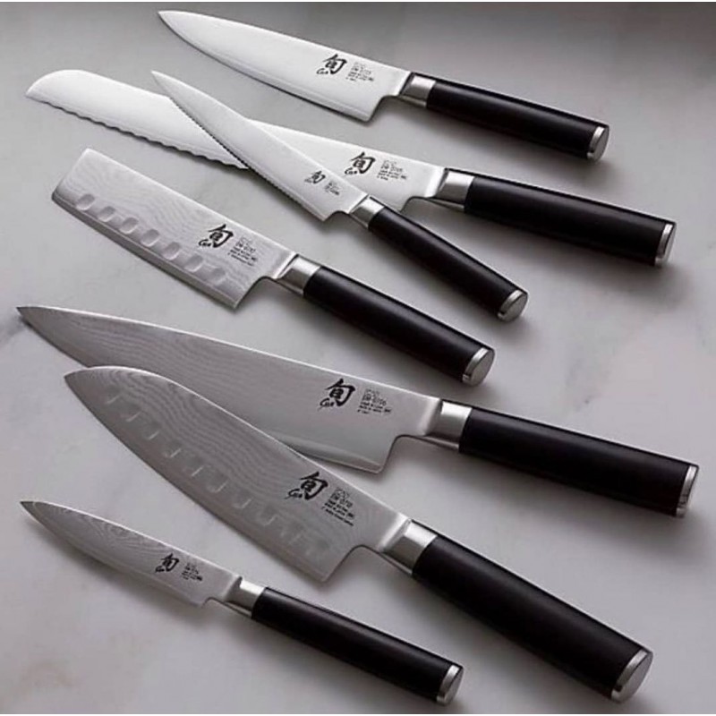 Couteaux de cuisine japonais Global G-Series, grandes marques de couteaux