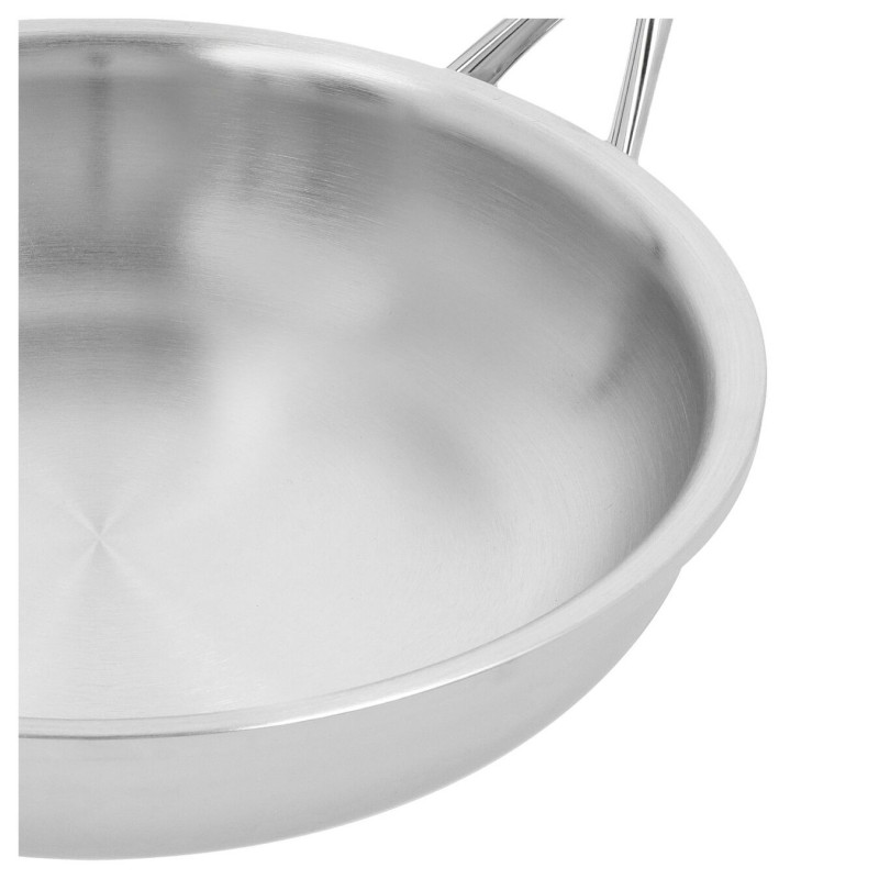 Demeyere - Silver 7 Poêle à Frire Inox 28 cm avec Contre-Poignée - Les  Secrets du Chef