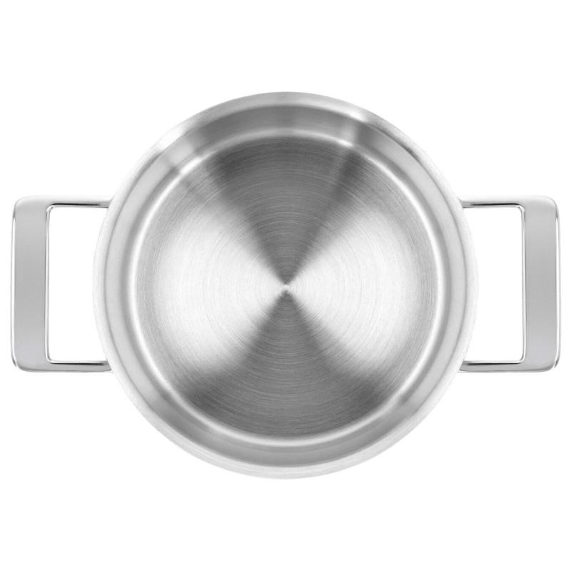 Demeyere - Silver 7 Casserole Inox 20 cm 3 L avec Couvercle - Les Secrets  du Chef