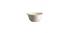 Bol à Soupe Gratinée 14 cm Argile Blanc Cassé