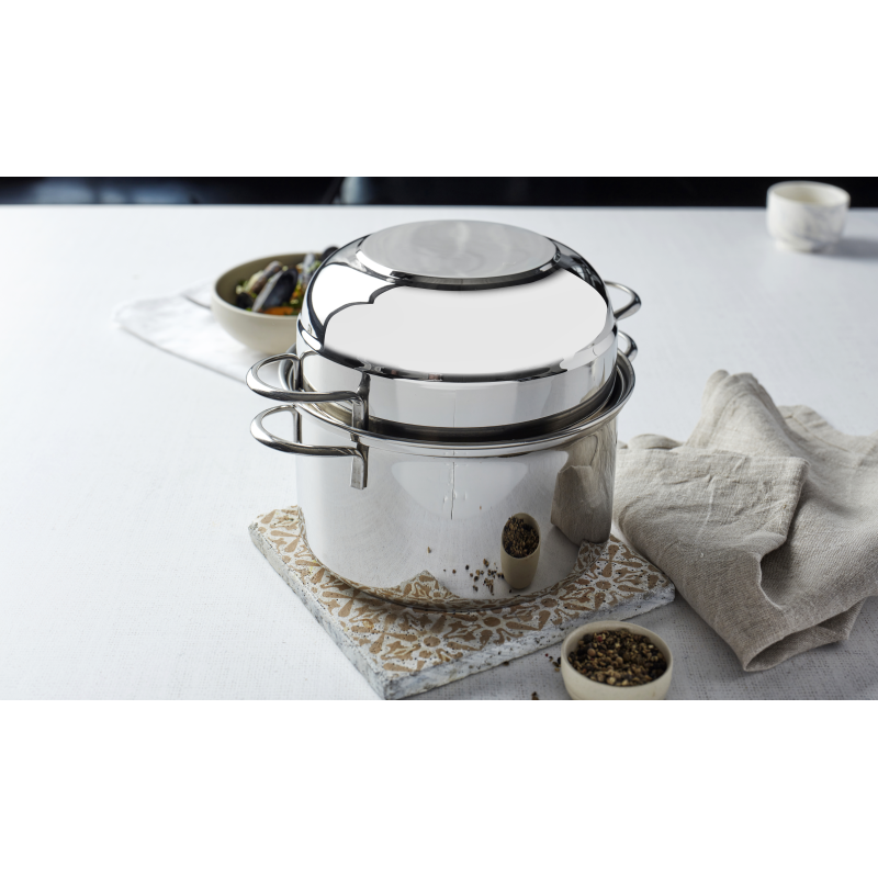 Secret de Gourmet - 3 Moules ronds démontables en alu - Diam. 26/24/22 cm -  Noir - Cook - Plat / moule - Achat & prix