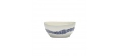 Ottolenghi Feast Bol Blanc Swirl - Stripes Bleu 16 cm 