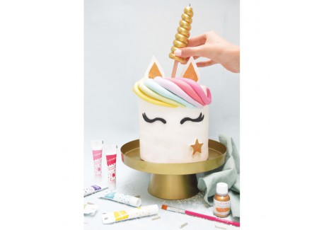 Patisdécor - Cake Topper Joyeux Anniversaire Thème Licorne - Les Secrets  du Chef
