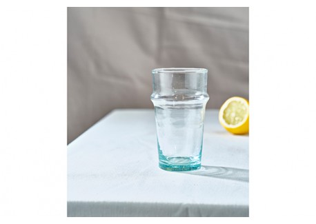 Beldi Verre marocain en verre recyclé, 30cl 