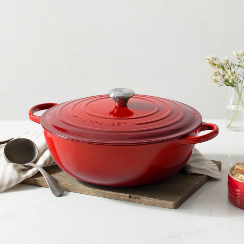 Le Creuset faitout / casserole 28 cm, 4,9L red  Advantageously shopping at