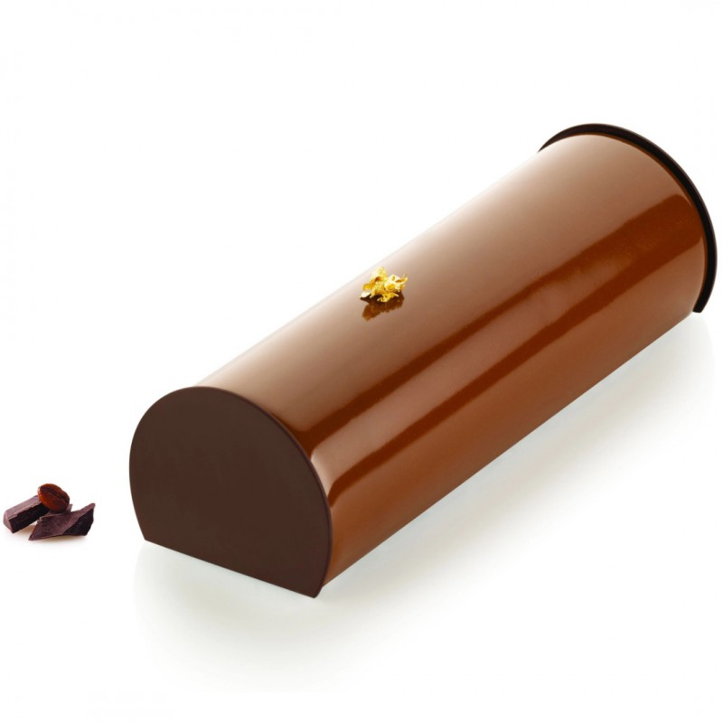 Moule pour chocolat embout de bûche Paon