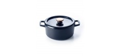 Nori Cocotte Fonte Ronde 5 L Noir (26 cm)