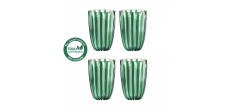 Dolcevita Set 4 Verres 470 ml Vert Emeraude