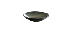 Organic Assiette Creuse Vert de Gris 23,5 cm