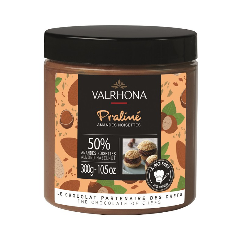 Gianduja noisette lait Valrhona (36% de noisette) 200 g