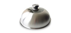 Cloche de Cuisson Inox Thermomètre Plancha Gaz et Electrique 