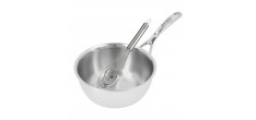 Atlantis 7 Sauteuse Conique Inox 18 cm 1,5 l + Fouet Duo 