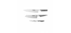 G2538 Set 3 Couteaux Chef 20 cm + Santoku 14 cm + Office 9 cm 