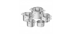 Vitality Batterie de Cuisine Casseroles Inox 5 pcs 