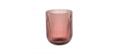 Twisty Waterglas 26 cl Grijs Roze