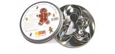 Cutters Gingerbread Man 3 dlg