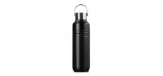 On The Go Gourde Bouteille Isotherme 500 ml Noir Mat