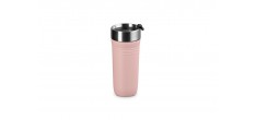 On The Go Travel Geïsoleerde Luchtdichte Afhaalmok 350 ml Roze Shell Pink