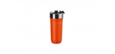 On The Go Travel Mug Isotherme Hermétique à Emporter 350 ml Orange Volcanique