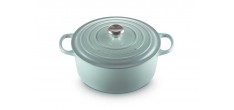 Signature Ronde Gietijzeren Stoofpot 6,7 L Blauw Deep Teal (28 cm)