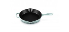 Poêle en Fonte Ronde Skillet 26 cm Bleu Sea Salt