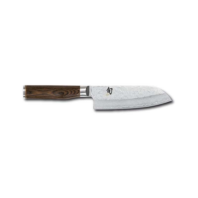Petit couteau Santoku blanc 14cm GEN