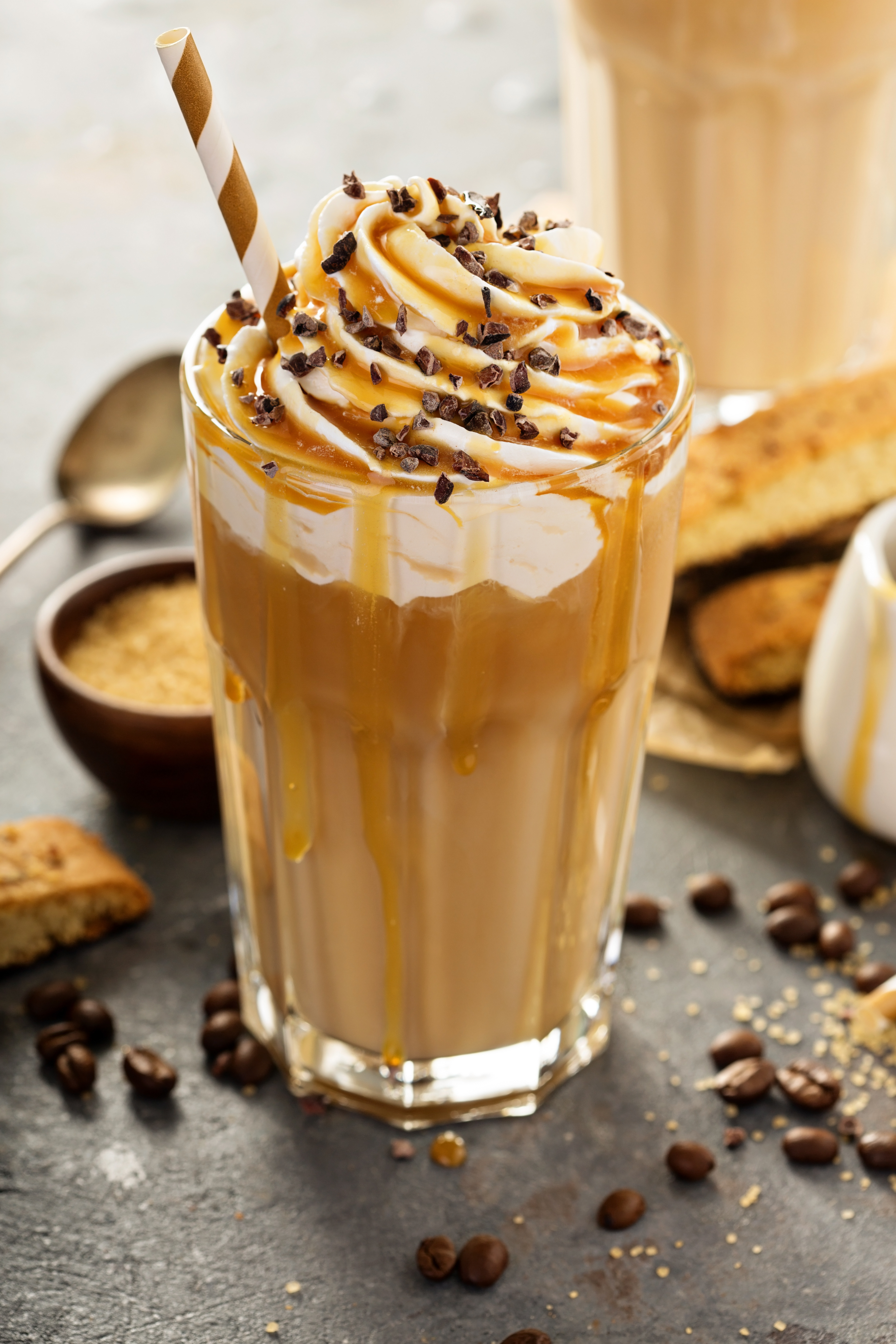 Frappuccino au Caramel Beurre Salé - Les Secrets du Chef